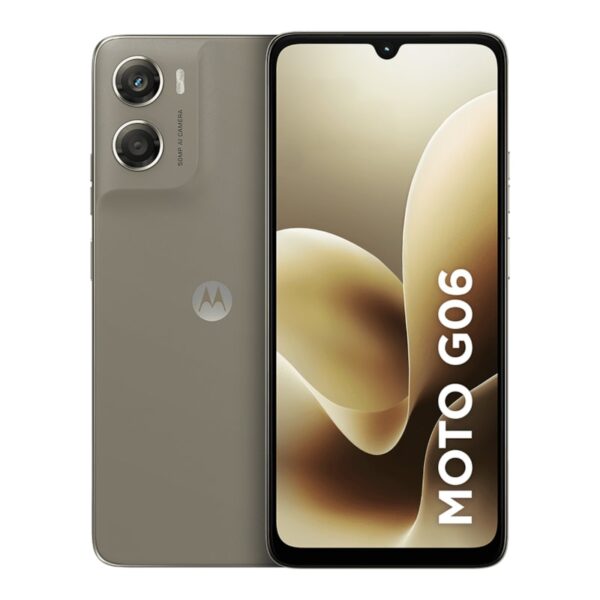 Motorola Moto G06 128GB 4GB RAM 4G Tela 6,9 polegadas Bege
