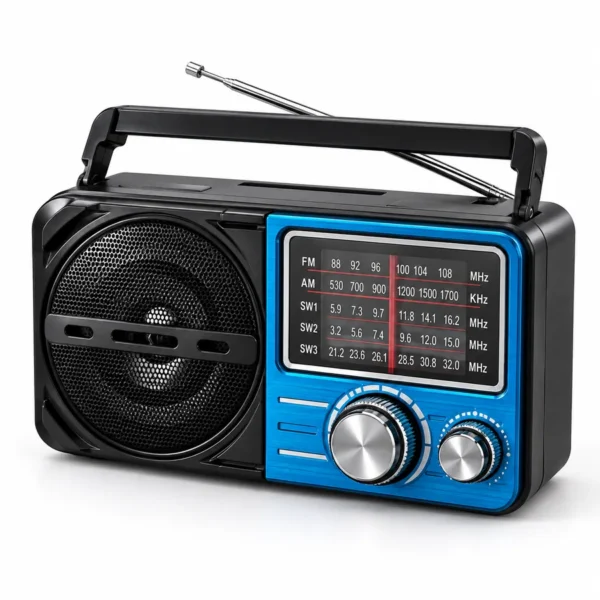 Rádio portátil Kapbom KA-1088 — imagem ilustrativa